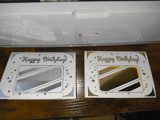 Personalized Birthday Gift Card Holder - Name & Age